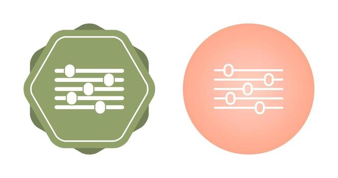 Equalization Vector Icon