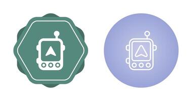 GPS Navigation Device Vector Icon