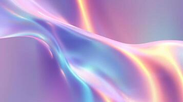 AI generated colorful abstract wavy gradient background photo