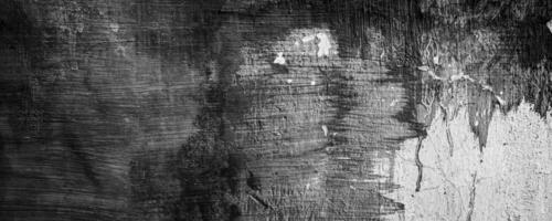 Texture abstract black grungy wall background photo