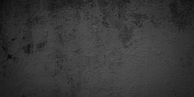 Texture abstract black grungy wall background photo