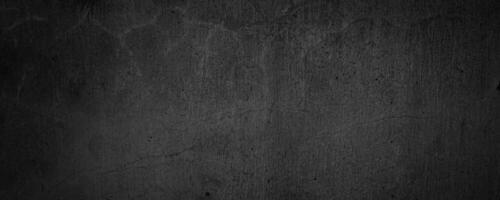 Texture abstract black grungy wall background photo