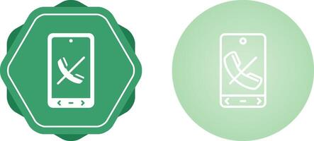Call End Vector Icon