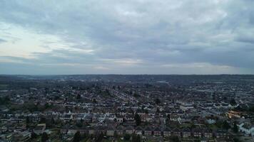 High Angle View of British Town of England video