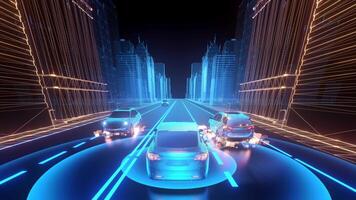 Autonomous driving system, ,A self-driving car video