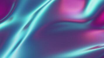 Abstract colourful background, iridescent colour, reflection blur video