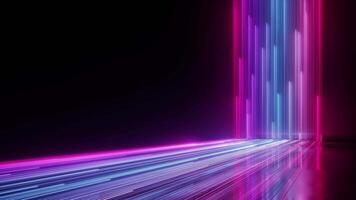 Abstract many colours line speed trail background. video