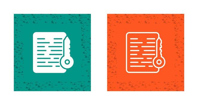 Document Access Vector Icon