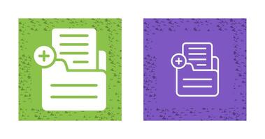 Document Add Vector Icon