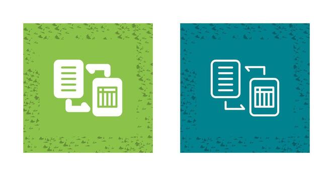 Document Workflow Vector Icon