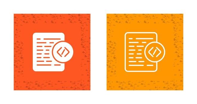 Document Metadata Vector Icon