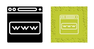 World Wide Web Vector Icon