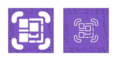 QR Code Scanner Vector Icon