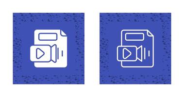 Video File Vector Icon