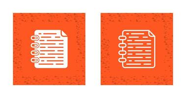 Note Page Vector Icon
