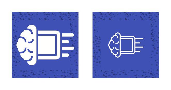 Machine Learning Vector Icon