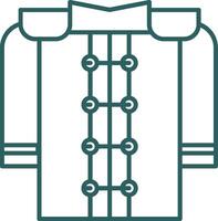 Marching Uniform Line Gradient Icon vector