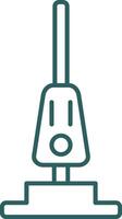 Vacuum Cleaner Line Gradient Icon vector