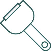 Peeler Line Gradient Icon vector