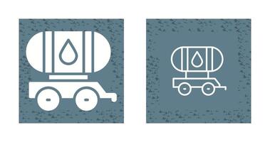 Tanker Truck Vector Icon