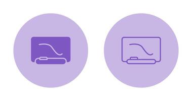 Interactive Whiteboard Vector Icon