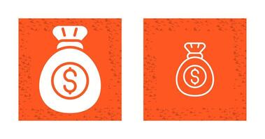 Money Bag Vector Icon