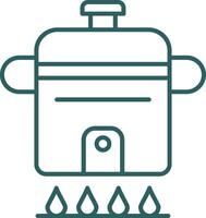 Cooking Line Gradient Icon vector