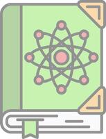 Sciene Line Filled Light Icon vector