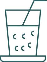 Drinks Line Gradient Icon vector