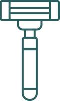 Razor Line Gradient Icon vector