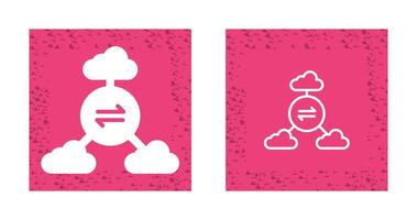 Multi-Cloud Vector Icon