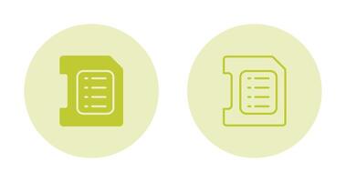 Sd Card Vector Icon