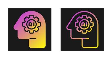 Artificial Intelligence Vector Icon