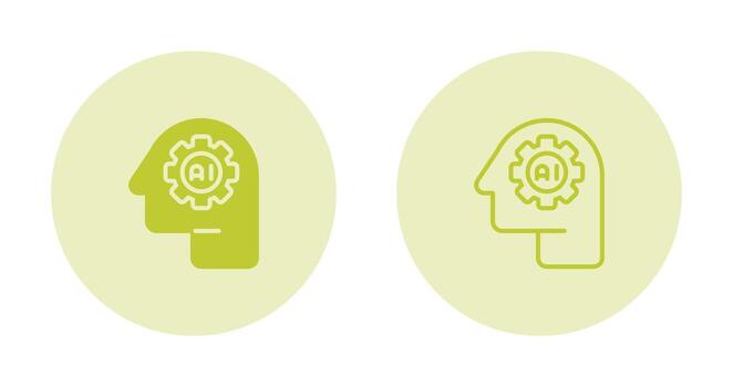 Artificial Intelligence Vector Icon