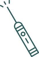 Laser Pen Line Gradient Icon vector