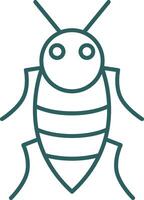 Insect Line Gradient Icon vector