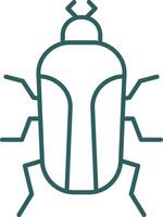 Insect Line Gradient Icon vector