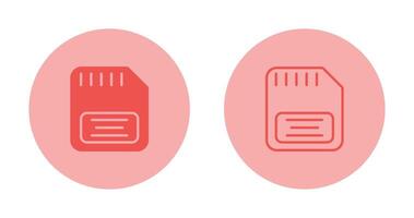 Memory Card Vector Icon