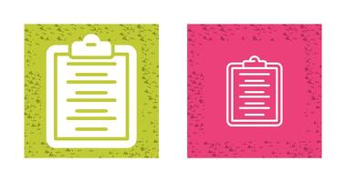 Writing Pad Vector Icon