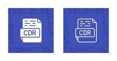 CDR Vector Icon