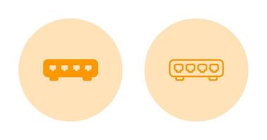 Ethernet Switch Vector Icon