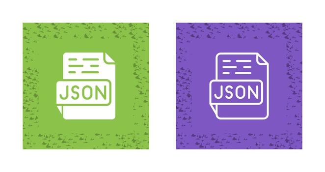 JSON Vector Icon