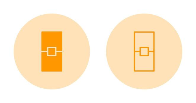 rectángulo vector icono