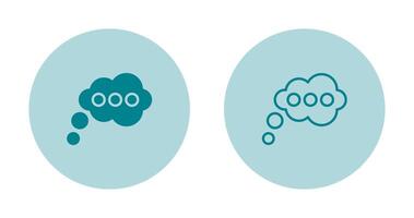 Thinking Vector Icon