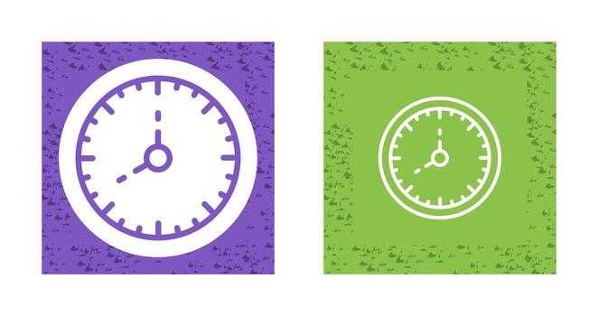 Clock Vector Icon