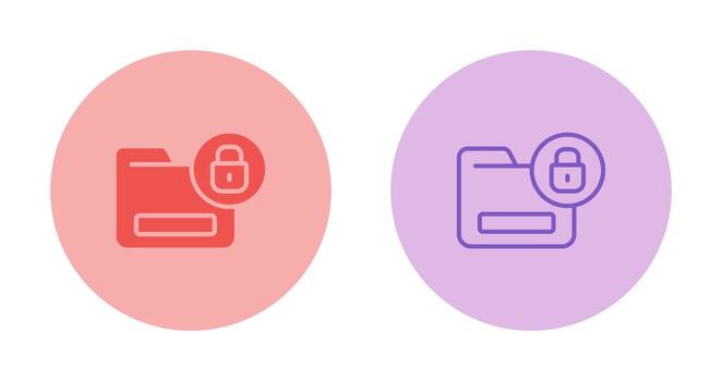 Document Security Vector Icon