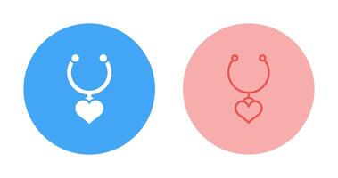 Heart Shaped Locket Vector Icon