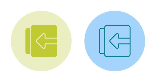 Document Import Vector Icon