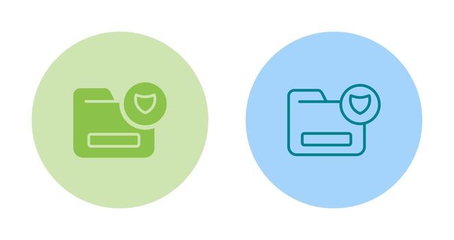 Document Security Vector Icon