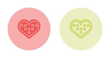 Chocolates in heart Box Vector Icon